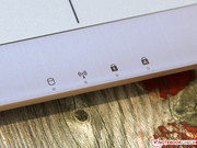 ebenso wie die Status-LEDs.