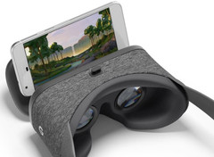 Daydream View, das erste Daydream-kompatible VR-Headset kommt von Google.