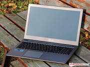 des matten Displays.