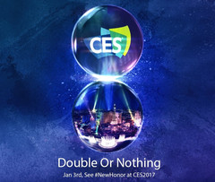 Das Sujet deutet auf ein Smartphone mit Dual-Kamera, vermutlich ist das Honor 6X gemeint.