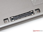 Selbige wird einfach unten an das Notebook gesteckt.