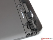 ...die von Magneten gehalten wird.