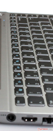 Ein Highlight des 700Z3A ist die Tastatur, welche...