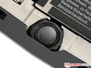 Das Soundsystem inklusive Mini-Subwoofer.