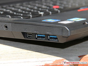 Die USB-3.0-Ports wurden ungünstig platziert, ...