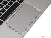 Das Clickpad arbeitet präzise und verzögerungsfrei.