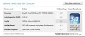 Zepto Znote 3414W: Vista Leistungsindex