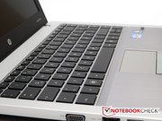 Die Tastatur konnte überzeugen...