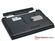 Die Rückseite. Wieder mit dabei, der Visitenkartenhalter.