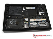 Die Hardware ist gut erreichbar.