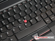 Was bei keinem ThinkPad fehlen darf: der rote Trackpoint.