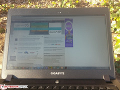 Gute Outdoor-Fähigkeiten, solange man direkte Sonneneinstrahlung vermeiden kann