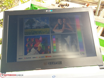 Außeneinsatz im direkten Sonnenlicht