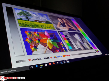 Weite Blickwinkel des IPS-Bildschirms