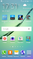 Homescreen - TouchWiz UX