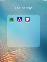 für das iPad Pro optimierte Apps