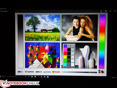 weite Blickwinkel des IPS-Displays