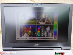 im Freien an einem bedeckten Tag