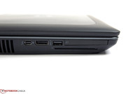 Die am Gehäuse direkt befindlichen Anschlüsse...