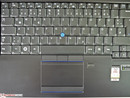 Touchpad und Trackpoint