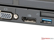 umfasst die Schnittstellenausstattung auch einen DisplayPort...
