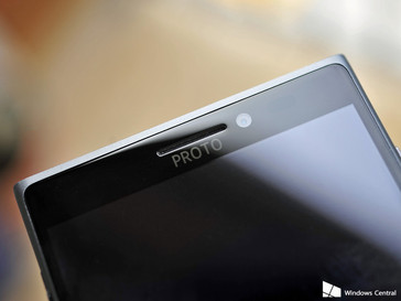Proto statt Nokia Logo (Bildquelle: Windows Central)