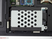 Die Toshiba Festplatte ist leise, aber auch recht langsam.