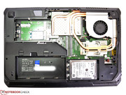 Drei mSATA-Steckplätze stehen zur Verfügung.