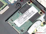 sowie das mSATA-Laufwerk.