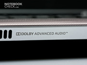 Dolby Advanced Audio ist ebenfalls mit an Bord.