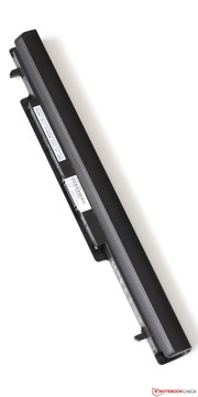 Der Akku speichert 44 Wh...