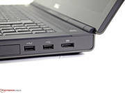 Neben DisplayPort stehen auch HDMI und VGA für externe Monitore bereit.