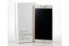 Samsung Galaxy C9 Pro mit Verpackung