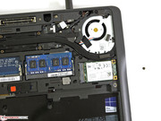 Der Massenspeicher beschränkt sich auf ein mSATA-SSD.