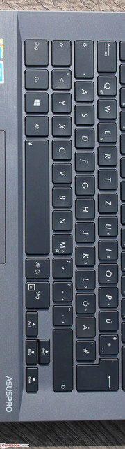 ASUS ASUSPRO Essential PU301LA: Die Tastatur eignet sich für Vielschreiber.