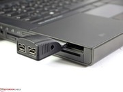 Fehlende Schnittstellen können per ExpressCard/34 oder ExpressCard/54 ergänzt werden.