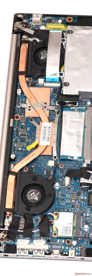 Nicht alle Komponenten sind austauschbar, ...