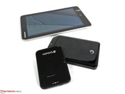 Mobile externe Festplatten konnten wir ohne separate Stromversorgung nutzen.