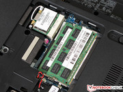 Der Speicher muss für eine Aufrüstung ausgetauscht werden, ...