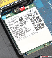 ...der WWAN-Adapter funkt nur in UMTS-/HSPA+-Netzen.