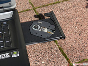 Das DVD-Laufwerk...