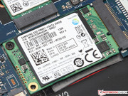 ...darunter das mSATA-Modul...