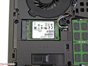mSATA-SSDs, wie hier Crucials M4, können bis zur SATA-6G-Geschwindigkeit ausgereizt werden.