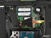 Arbeitsspeicher: 2x Zwei-GB Riegel im Testgerät