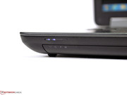 Die LEDs geben Aufschluss über den Betriebsstatus und leuchten dezent.