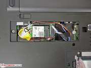 Auch die bereits vorhandenen Antennen für eine WWAN-Aufrüstung gefallen.