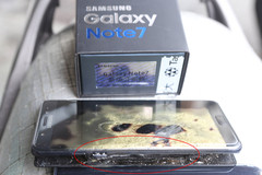 Auch dieses Galaxy Note 7 war offenbar ein Austauschgerät.