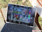 Test unter freiem Himmel: