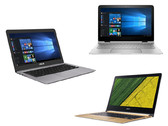 Im Vergleich: Acer Swift 7 vs. Asus Zenbook UX310UQ vs. HP Spectre x360 13