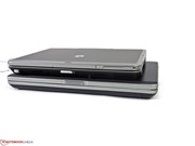Das HP EliteBook 2760p ist deutlich kleiner als Dells Latitude XT3.